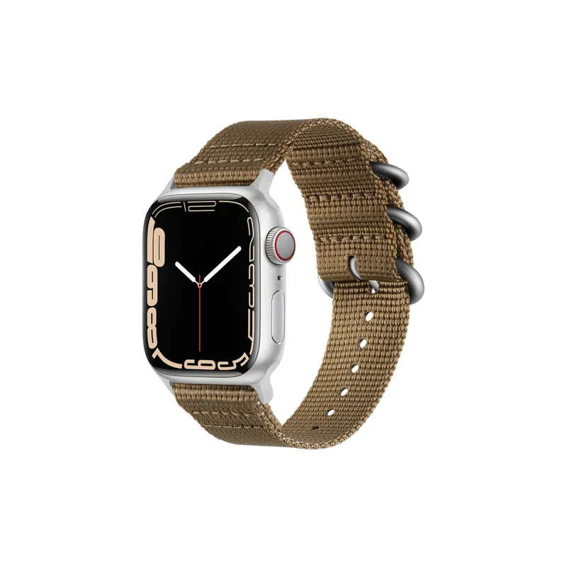 DUALMM Apple Compatibility Watch Band 225mm 38/40/41/42/44/45/49MM Nylon Material-9