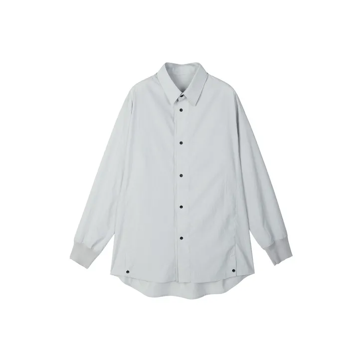 CROQUIS Shirts Unisex 056 Cool Gray White-0