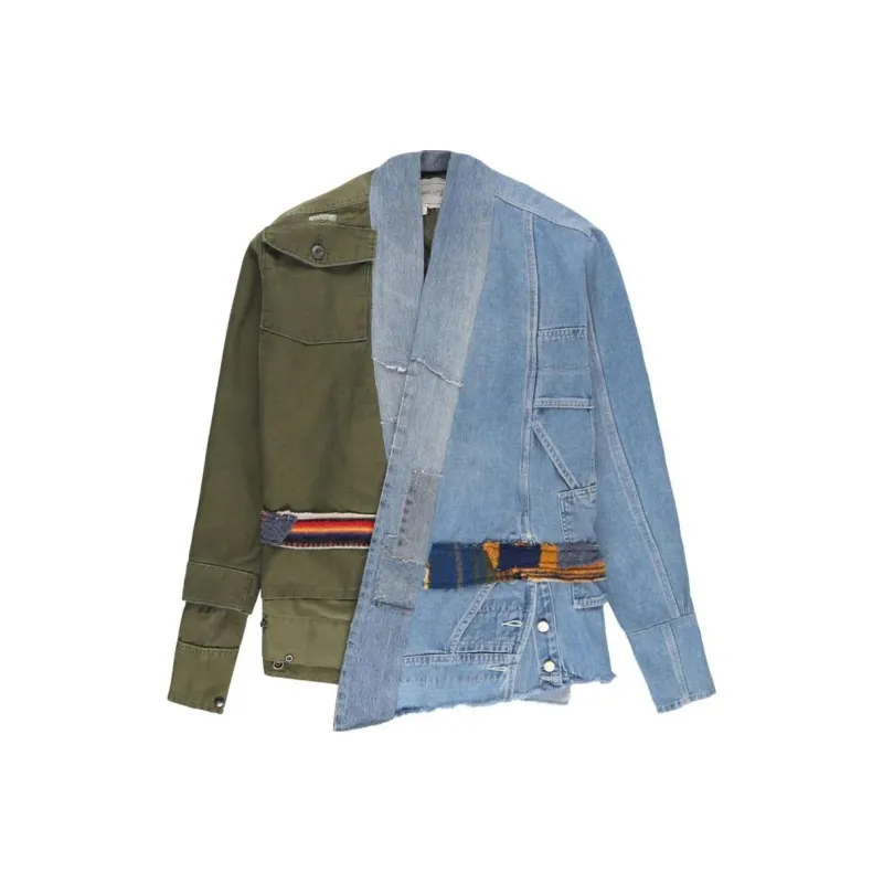GREG LAUREN Asymmetric design Jacket-0