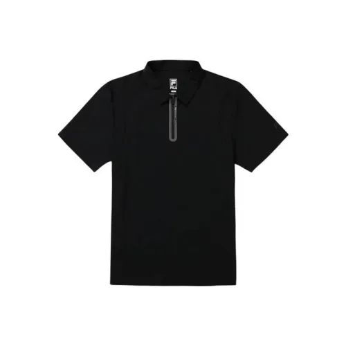 FILA Polo Shirts Men Black