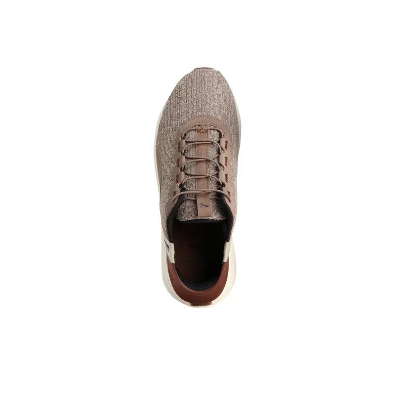 PUMA Soft Ride Cruise Low Top Running Shoes Unisex Taupe-3