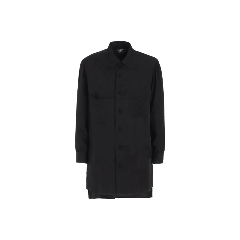 Yohji Yamamoto Power Of The WHITE Shirt FW24 Shirt Men's Black-0