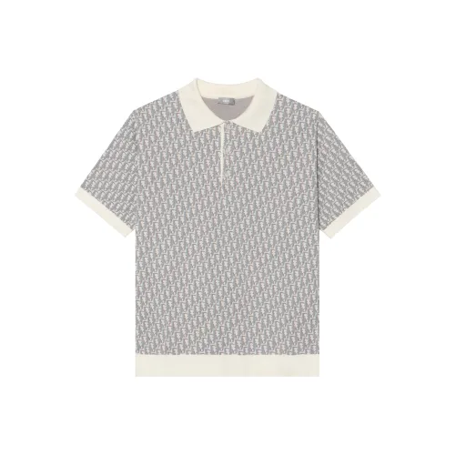 DIOR S24 Polo Shirts Men's Blue