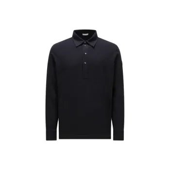 Moncler Polo Shirts Men Black