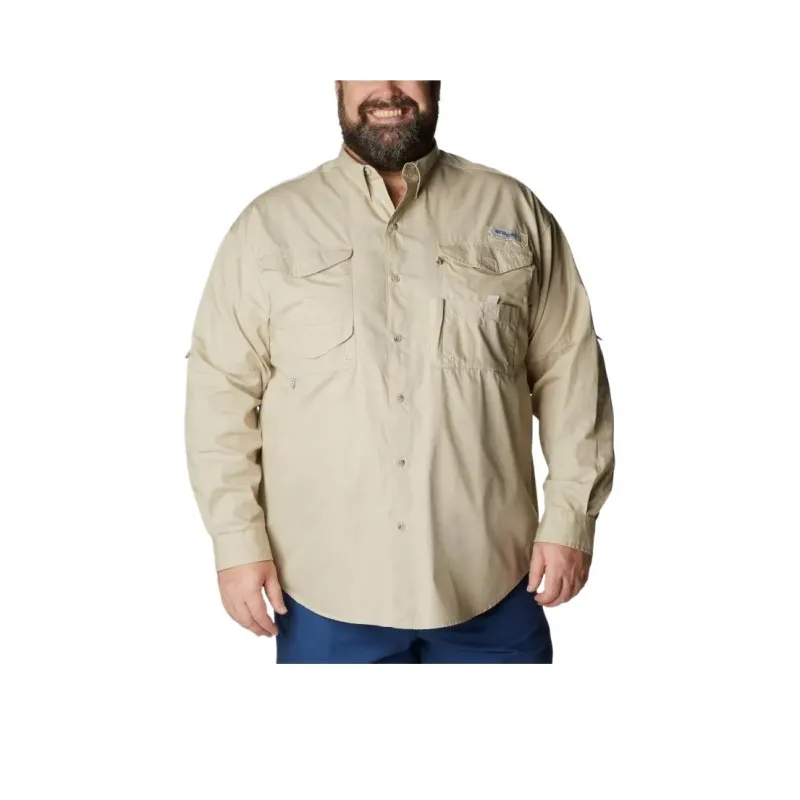 Columbia PFG Bonehead Shirt Men's Khaki-0