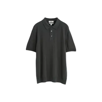COS Polo Shirt Men's Carbon Gray