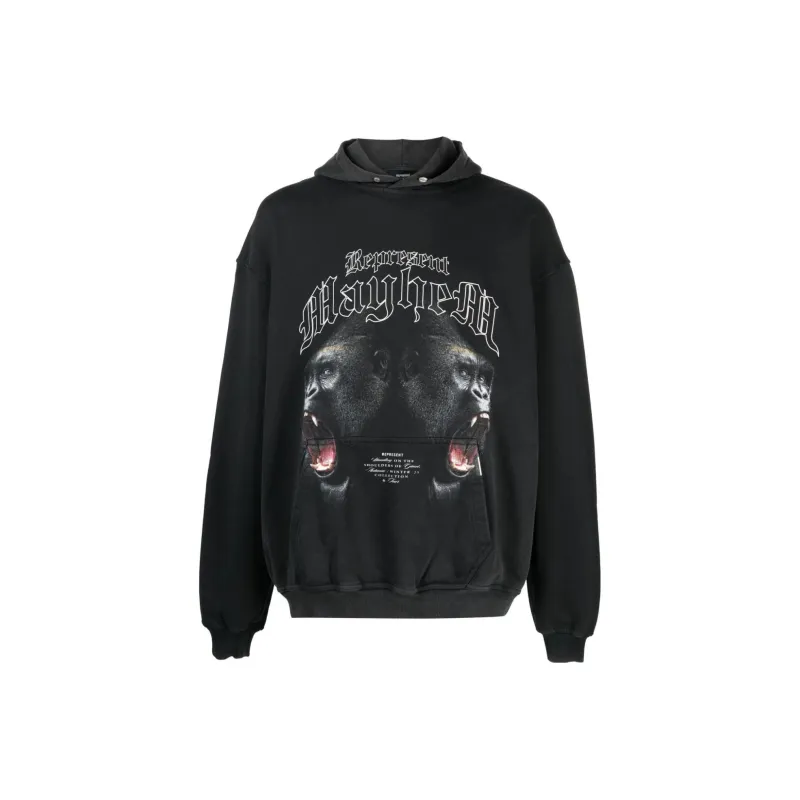 REPRESENT Mayhem Graphic print Hoodie-0