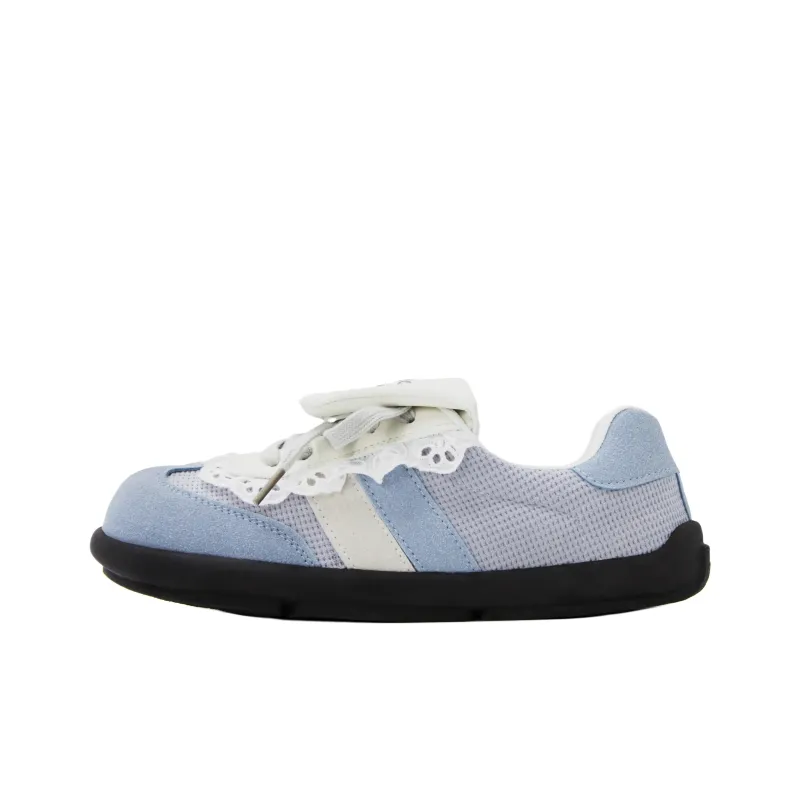 Circle Small Coverage Height Increasing Abrasion Resistant Low Top Skateboard Shoes Women's-1