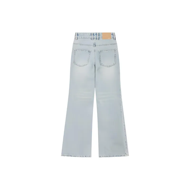 WE11DONE Straight leg Jeans-1