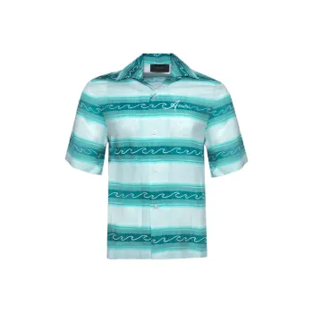 AMIRI Wave Baja Shirte Shirt