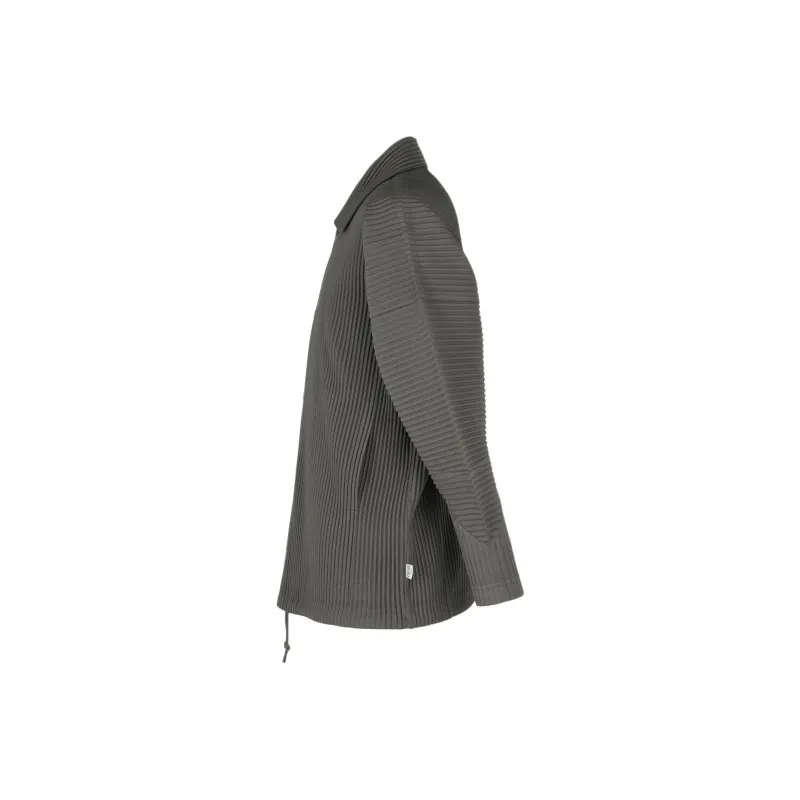 Homme Plissé Issey Miyake Mc March Jacket 'Charcoal Grey'-2
