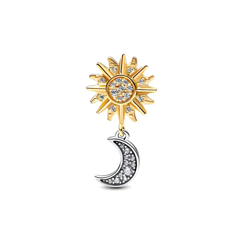 Pandora 925 Sterling Silver Stud Earrings Women's Silver-2