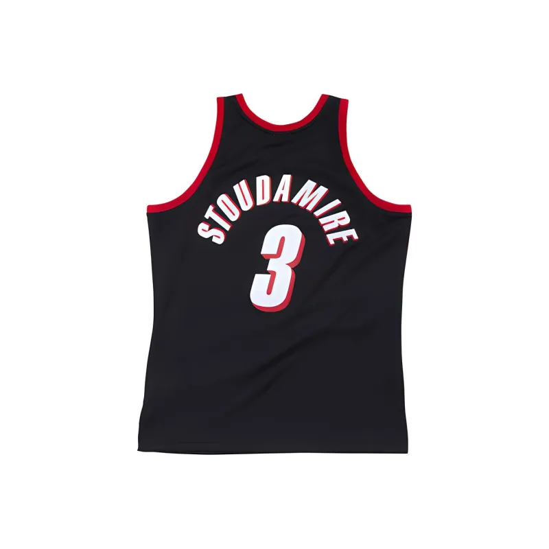 Mitchell Ness Basketball Jerseys Unisex Black-1