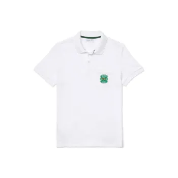 LACOSTE Polo Shirts Men White