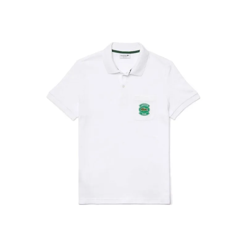 LACOSTE Polo Shirts Men White-0