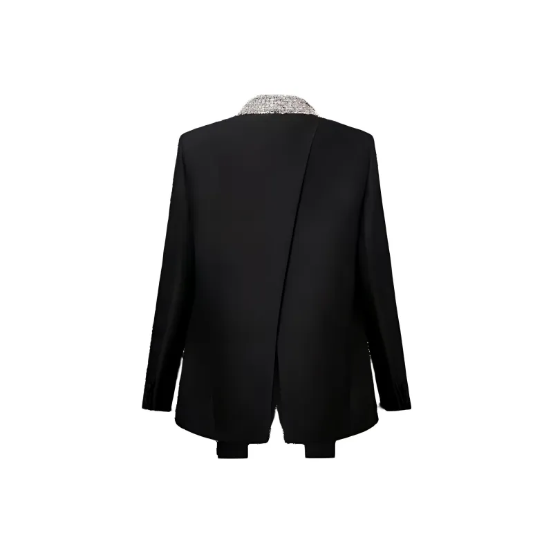 LOUIS VUITTON Business Suit Coat Women's Black-1