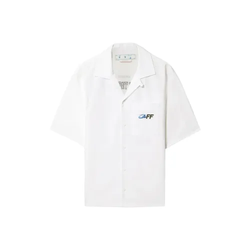 Off- Exact Opp Holiday Logo Embroidered Shirt