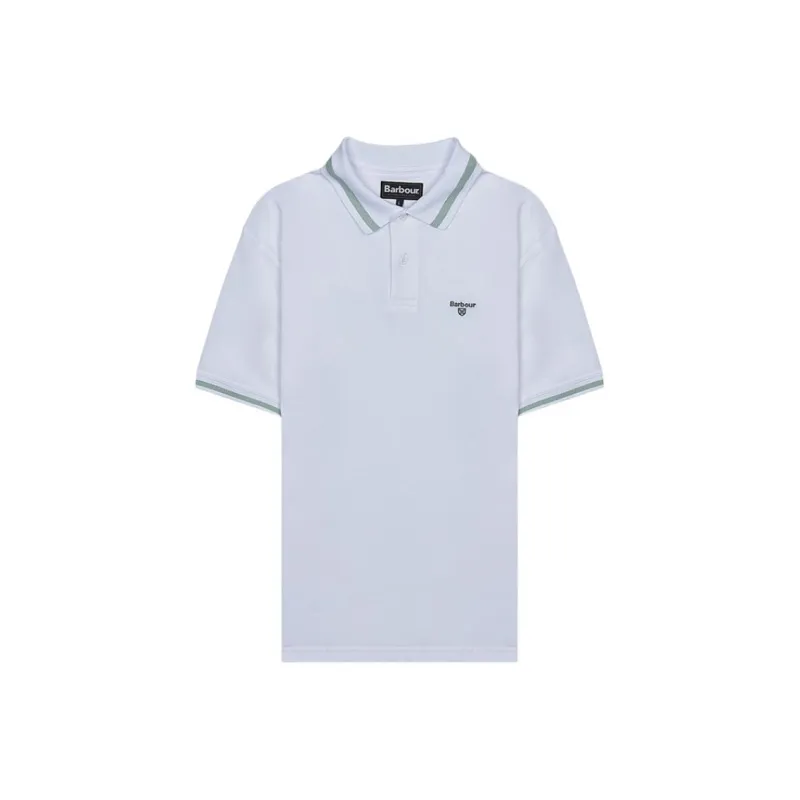 BARBOUR Polo Shirts Men White-0