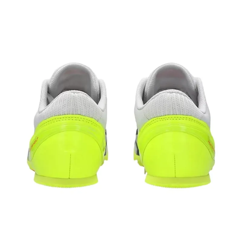 Asics Slip Resistant And Abrasion Resistant Functionality White Green Sprint Track And Field Shoes Men's Low Top-5