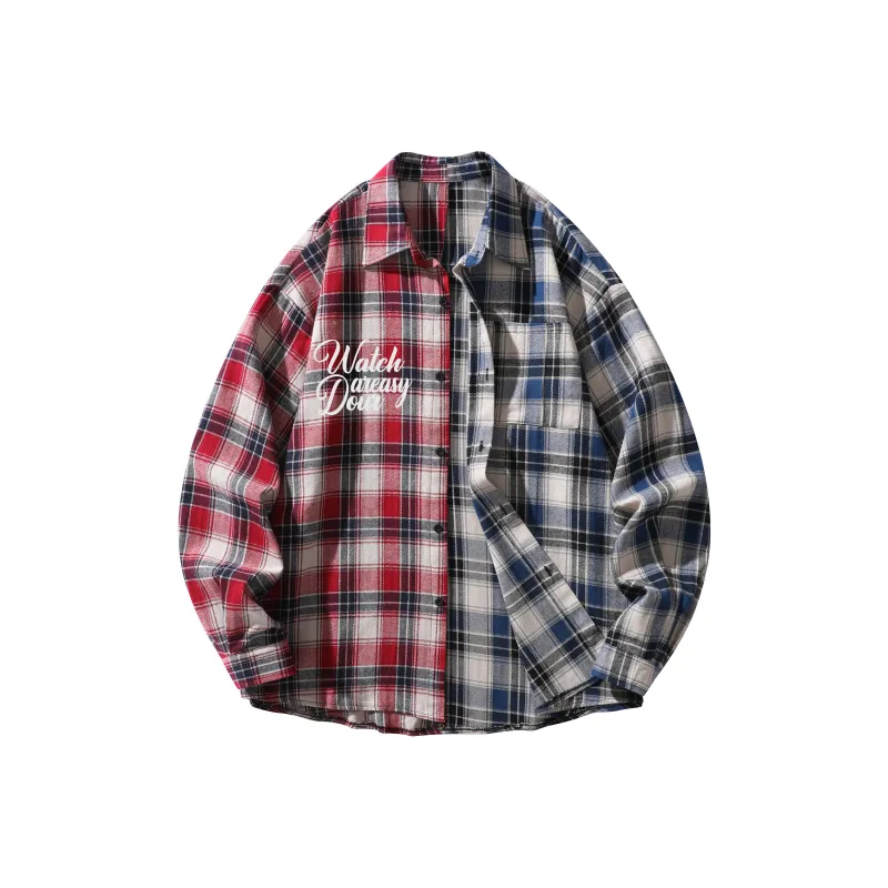 DAREASY Shirt Unisex Yellow And Green Plaid-3