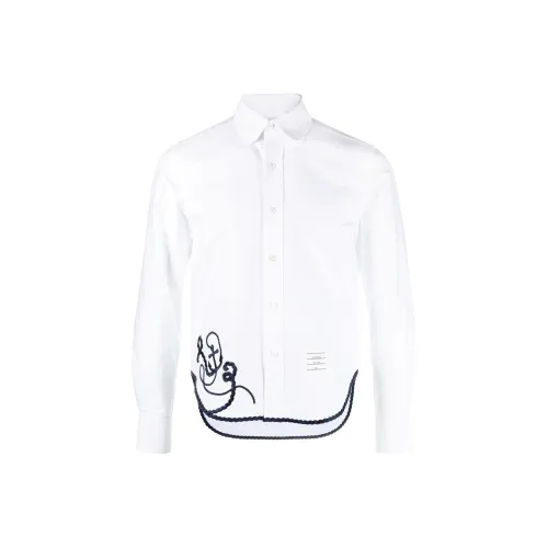 THOM BROWNE Shirts Men White
