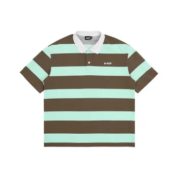 NERDY SS24 Polo Shirt Unisex Brown