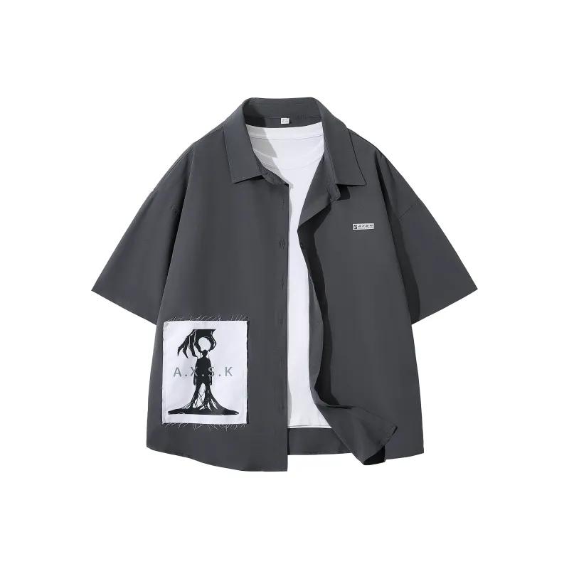 A.X.S.K Shirts Unisex-14