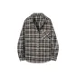Dark Blue White Plaid