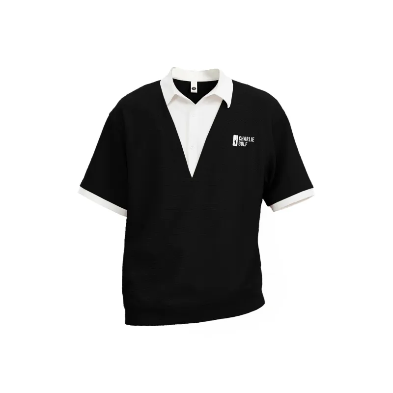 CHARLIE GOLF Polo Shirts Unisex-0