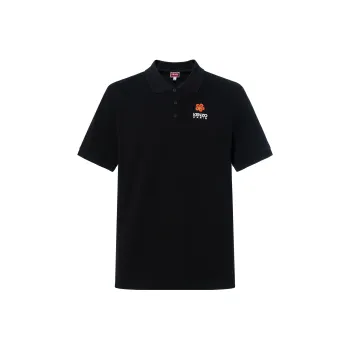 KENZO SS24 Polo Shirt Men's Black