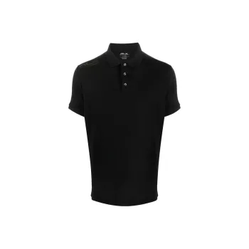 Rlx Ralph Lauren Logo print Cotton Polo Shirt