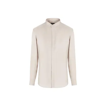 GIORGIO ARMANI Slim fit Silk twill Shirt