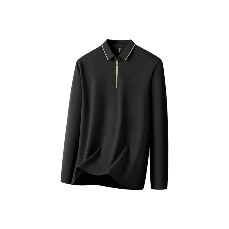 Red bean Polo Shirts Men-9