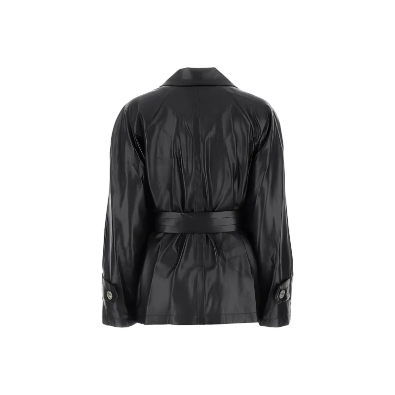 LOW CLASSIC Tied Waist Buttoned Jacket-1
