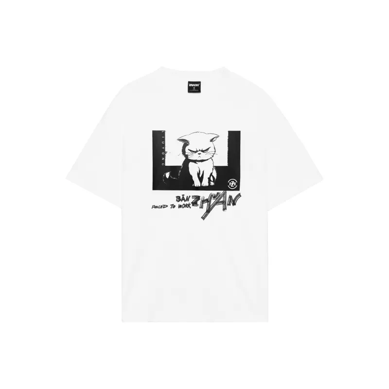 ZMOH Short Sleeved T Shirt Unisex Couple's-0