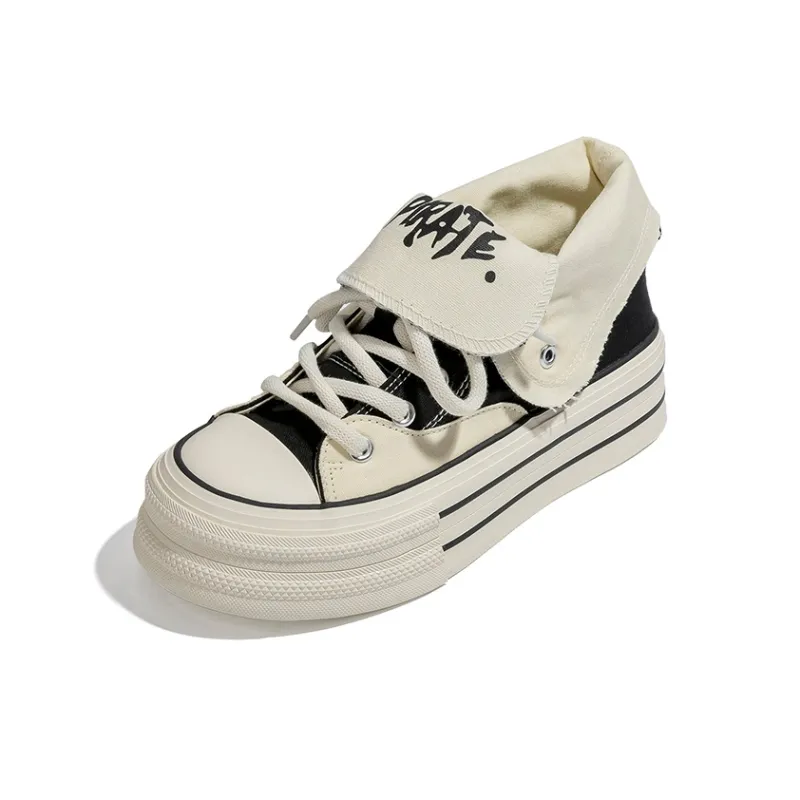 ΛOLUNKΛ High Top Canvas Shoes Women's-0