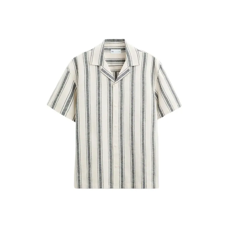 ZARA Shirts Men Neon Orange-0