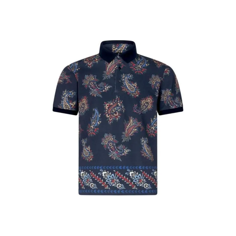 ETRO Paisley Polo Shirt-0