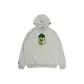 Gray Little Cabbage Cute Ghost Hoodie