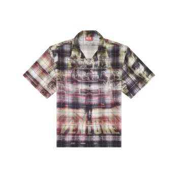 DIESEL S Tilborg Checked Shirt