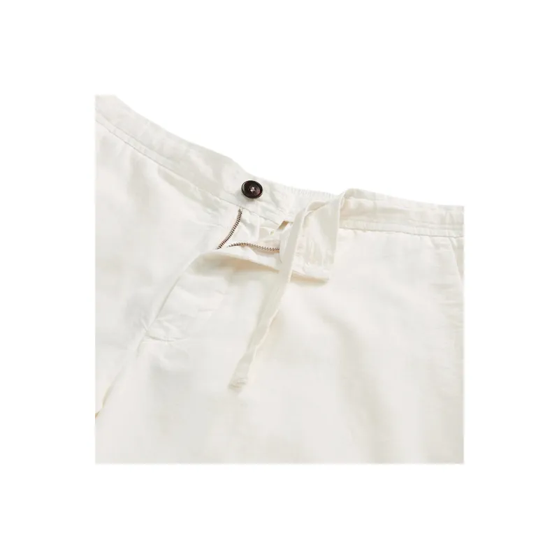 WOOLRICH SS25 Casual Shorts Men's Feather White-6