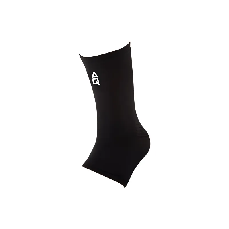 AQ Ankle Braces Soccer Basketball Running Unisex Nylon Rubber Spandex 1 Pack Black-1