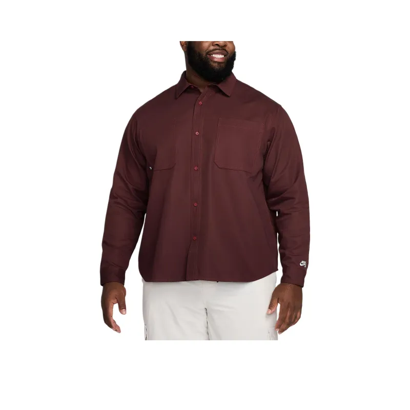 Nike Sb Long Sleeve Woven Skate Top-0