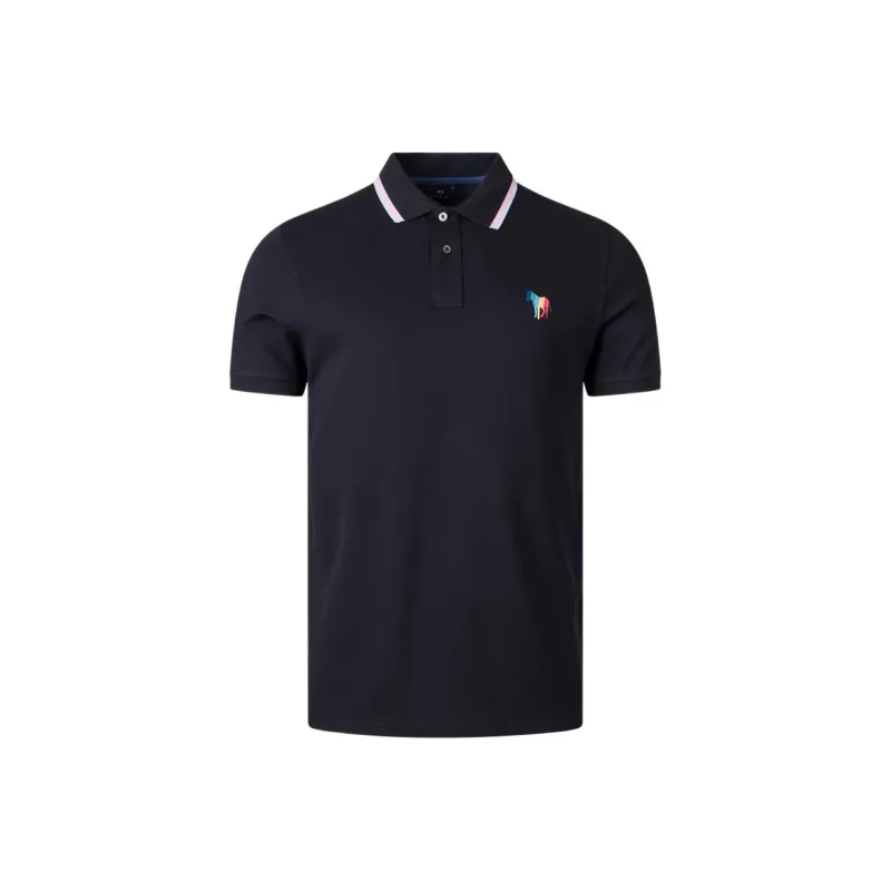 Paul Smith Zebra motif Polo Shirt-0