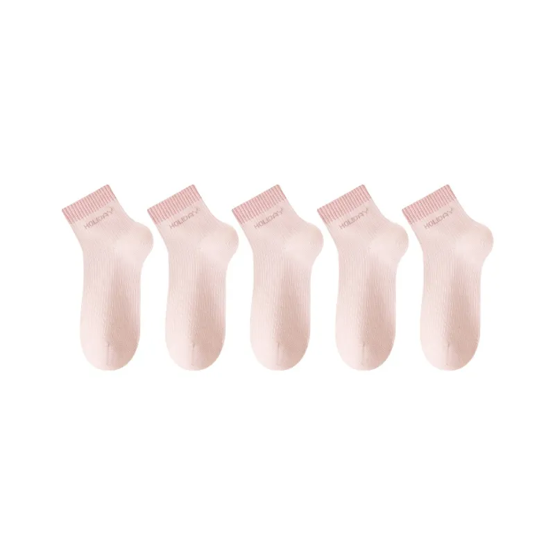 PLANDOO Mid Calf Socks Women's 5 Pack-20