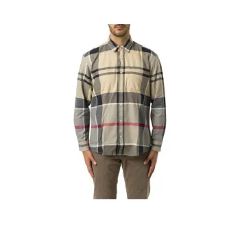 BARBOUR Renford Oversized Long Sleeved Tartan Shirt