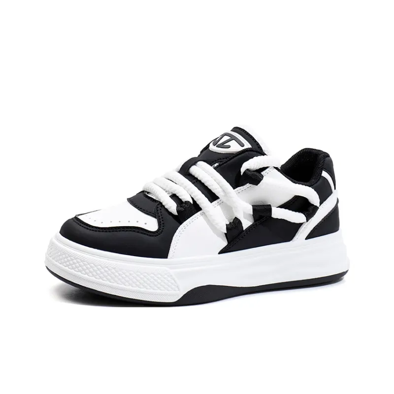 Boogie Bear Height Increasing Low Top Skateboard Shoes Women's-2