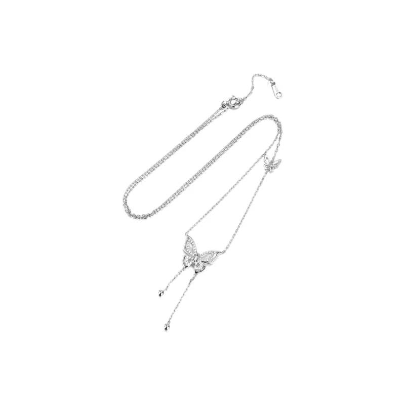 GL GEMLOVE S925 Silver Necklaces Women's-1