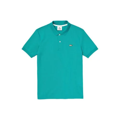 LACOSTE Live Slim Fit Stretch Cotton Piqué Polo Shirt Polo Shirt Unisex Green