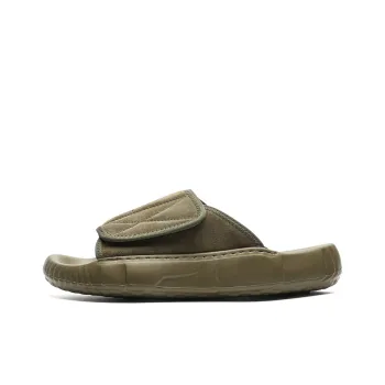 APRHE Slip Resistant Abrasion Resistant Slide Slippers Men's Khaki Green